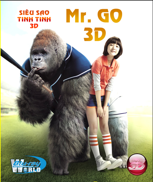 D178.  Mr.Go 2013 - SIÊU SAO TINH TINH 3D 25G(DTS-HD MA 5.1)